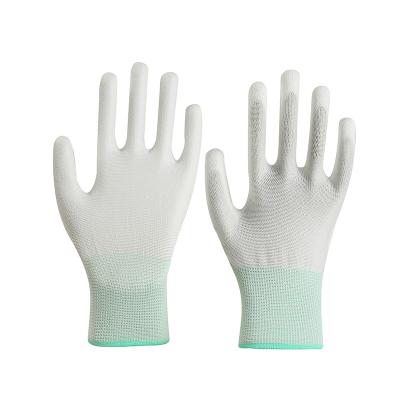 China Duarble Comfortable 13 Gauge PU Gloves Factory Good Quality Construction Garden Work Wholesale Industrial Gloves for sale