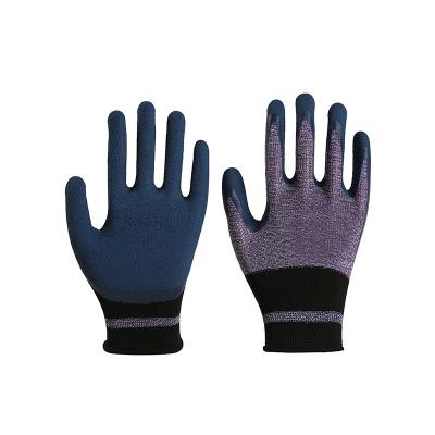 China Duarble Comfortable 13 Gauge Latex Gloves Factory Wholesale Super Good Tire Hand Work Rubber Industrial Gloves for sale