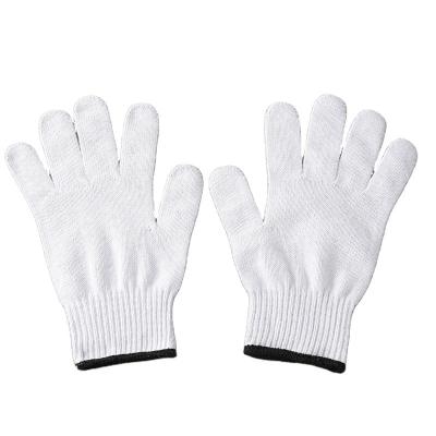 China Working Protective Gloves Good Quality Gauge 650G Cheap Working Cotton Yarn 10 Yarn Knitted White Gloves for sale