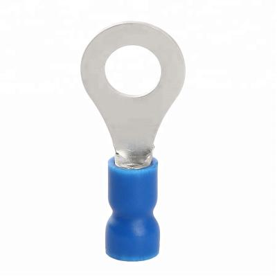 China Vinyl Insulated Earth Hook Easy Entry Wire Ring Connecting Terminal Hook for sale