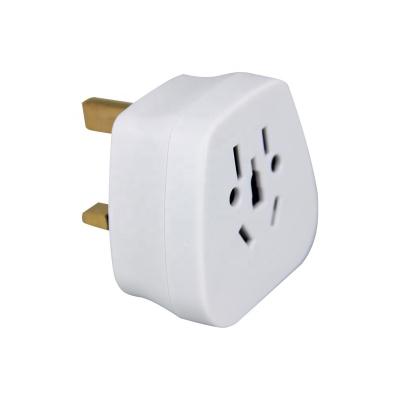 China Commercial 13A Fused Univ BS8546 To UK Visitor Travel Adapter Plug for sale