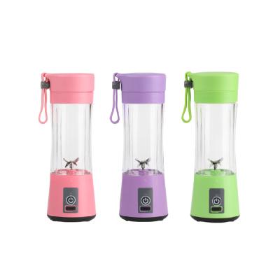 China Car 6 Blades Mini Travel Personal Batidora Portable Blender Fruit Juicer for sale