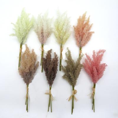 China Autumn Ornament Hot Sale Artificial Pampas Grass For Wedding Decoration Pampas Autumu Decoration for sale