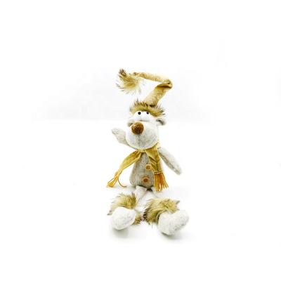 China Christmast Ornament Christmas Hanging Soft Elf Toy Plush Stuffed Cute Christmas Elf Ornament for sale