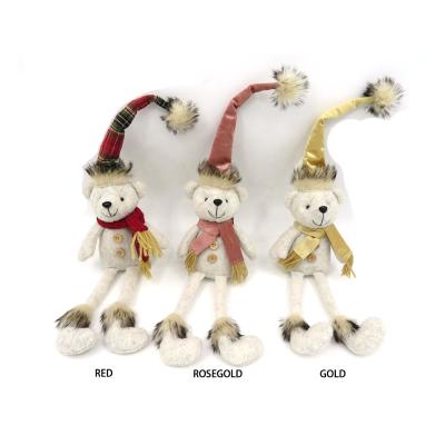 China Christmas Ornament Christmas Elf Plush Doll Toy Christmas Elf Soft Toys for sale