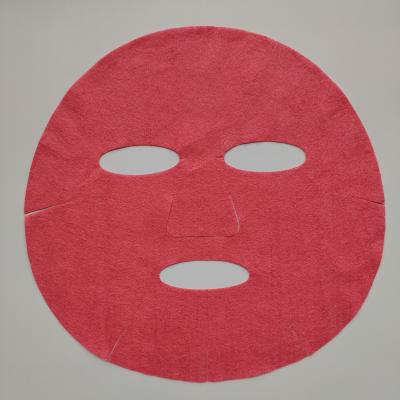 China Latest Flawless Design Fiber Sheet Red Superfine Sheet Mask Release Facial Dry Sheet Mask for sale