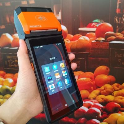 China Handheld Mobile Payment POS 5.5 Touchscreen For Mobile Wallet And Card Transactions for sale