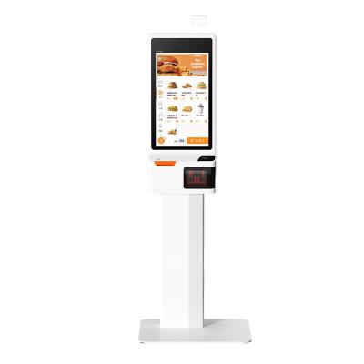 China 80mm Printer Self Checkout Kiosk Floor Standing For Supermarket Retail for sale