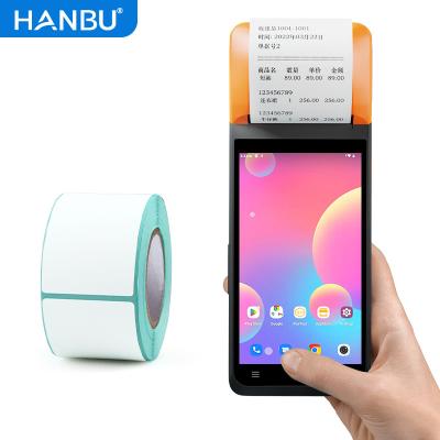 China 5.5 Inch POS Terminal With Google Play Store And Built In Printer for sale