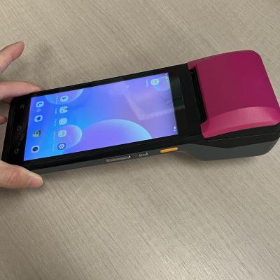 China Smart Mobile Pos Android POS Terminal With 5.5'' Display And NFC Mobile Pos Devices for sale