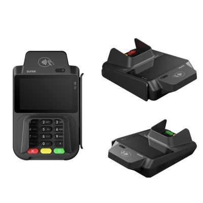 Cina Financial Pinpad Smart POS Android Table con scanner professionale integrato 1D/2D Scanning di codici a barre supportato in vendita