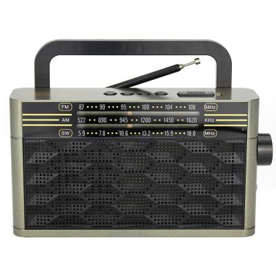 China 2021 PORTABLE Newest Meier usb powered radio am fm switch 3 band old style wireless radio M-8005BT for sale