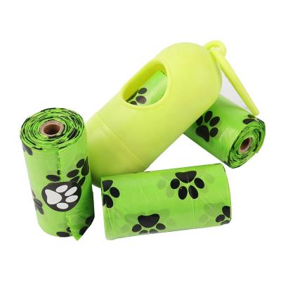 China Sustainable Manufacturer Custom Dog Waste Pet Waste Eco-friendly Degradable Plastic Poop Bag for sale