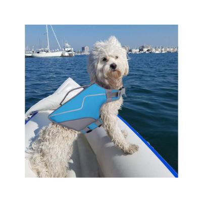 China New Sustainable Pet Sports Style Dog Life Jacket Comfy Dog Life Vest Buoyancy Dog Swimming Clothes Tops for sale