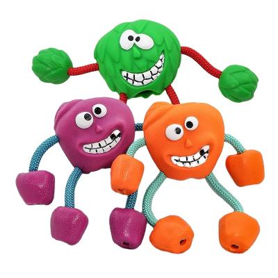 China Viable Wholesale High Quality Eco-Friendly Cotton Molar Dog Toys Durable Pet Plush Toy for sale