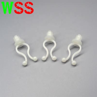 China Nylon Plastic Twist Lock Twist Lock Shaft Fir Mount Wire Clip Nylon Wire Clip for sale