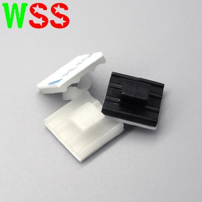 China Wholesale HOT Selling Nylon Self Adhesive Wire PA66 Saddle Clamp Cable Management for sale