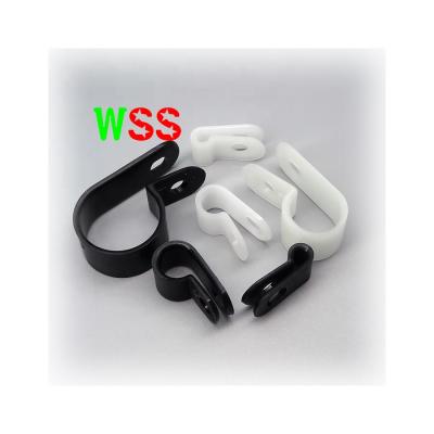 China Weichimei Heating Floor Cable Clamp Tape Advance Nylon Warm Cable Clamp Keep Cable Together White Collars for sale