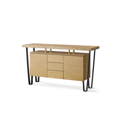 China Solid Lumber Oak FLB Superior High Quality High End Class Dining Furniture Wood Cabinet Sideboard for sale