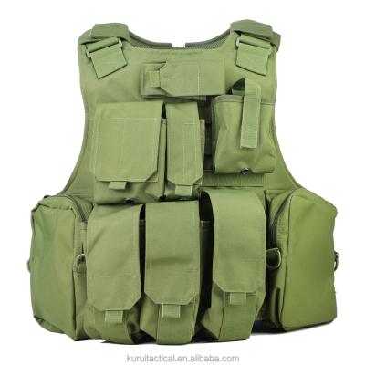 China Adjustable Molle Heavy Duty Military Tactical Vest Chest Kick Chest Kick Outdoor Combat Training Vest for sale