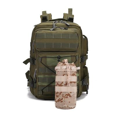 China Waterproof Military Tactical Water Bottle Drawstring Bag Holder Water Bottle Pouch With Long Service Life for sale