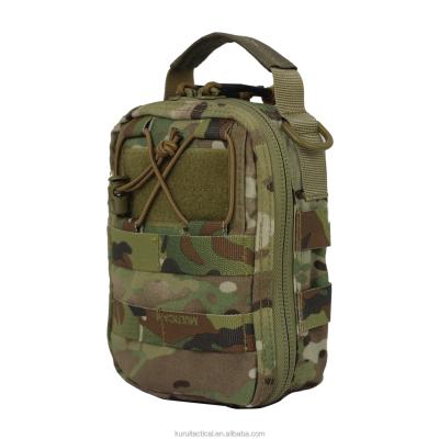 China Tactical Water Proof Water Resistant EDC Nylon Molle Pouch, Military Medical Custom Ifak Camouflage Molle Pouch Tactical Pouch Bag for sale