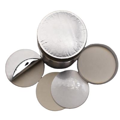 China High Quality Precut Disc Induction Seal Aluminum Foil Gaskets/Plastic and Glass Containers Gasket Seal Aluminum Foil Cap for Bottle for sale