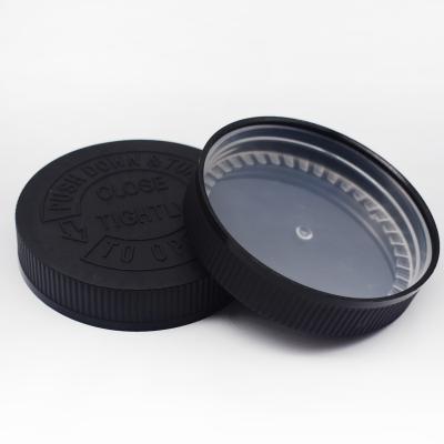 China No 89mm pull down and turn cap child proof safety lid for medicine and healthcare products jars. for sale