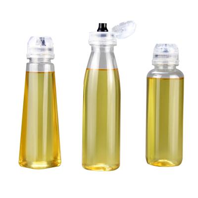 China Daily Portable Liquid Chemical And Food Bottles With Suction Lids Food Grade PET Container for sale