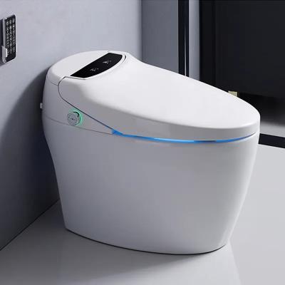 China Kaiping Ware Auto Operation Bidet Modern One Piece Bathroom Sanitary Toilet Ceramic Smart WC Smart Toilet With Remote Control for sale