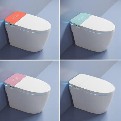 China Luxury Auto Flush Rimless Toilet Closet Luxury Auto Operation Wc Smart Toilet Bowls With Remote Control for sale