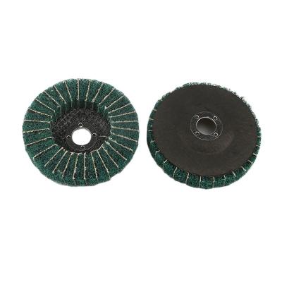 China Durable Special Design Fin Disc Grinding Wheel Angle Grinder Abrasive Polishing Wheel For Metal Grinding for sale