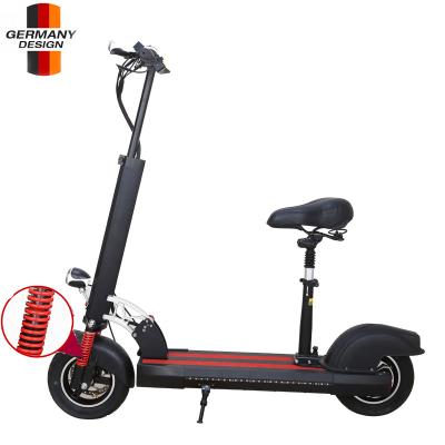 China Unisex Foldable Electric Scooters For Adult Seat 500W Folding Electric Electric Scooter for sale