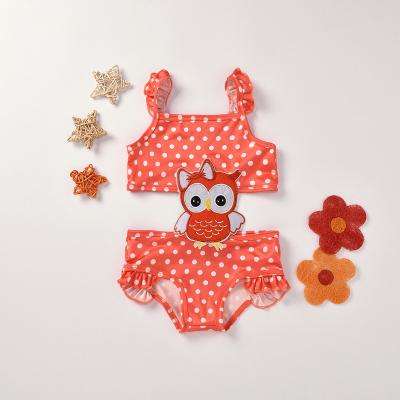 China Antibacterial Frontier Sales New Kids Beach One Piece Lady Owl Beetle Ice Four Color for sale