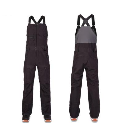 China Waterproof Men's Snowboarding Anti-wrinkle Outdoor Snow Bib Ski Pants Suspender Pant for sale