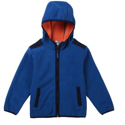 China Plus Size 2021 Custom Outdoor Wear Wholesale Kids Spring And Autumn Blue Children's Hooded Jacket For Kids Boys for sale