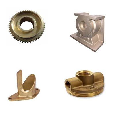 China Industrial Accessories Castings Service Precision Copper Casting High Quality Brass Material for sale