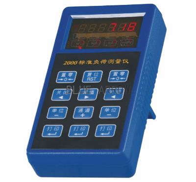 China AA Battery Blue Weighing Indicator /  Weight Controller Portable Dynamometer Instrument for sale