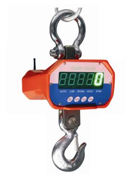 China Gray / Red or Customized 15 Ton Digital Hanging Weight Scale Green Led Crane for sale