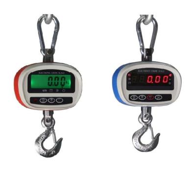 China 300kg LCD Digital GANCHO PESADOR / Anti-magnetic Hanging Crane Scale Gray or Black for sale