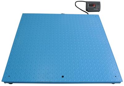 China Commercial Forklift Scales / Floor Platform Scale with High -precision indicator for sale