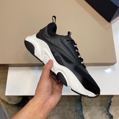 China Sports Active 2024 Light Luxury Customized Men's Shoes Couple Style Genuine Leather Colored Thick Sole Fashion Trend Casual Sports Shoes for sale