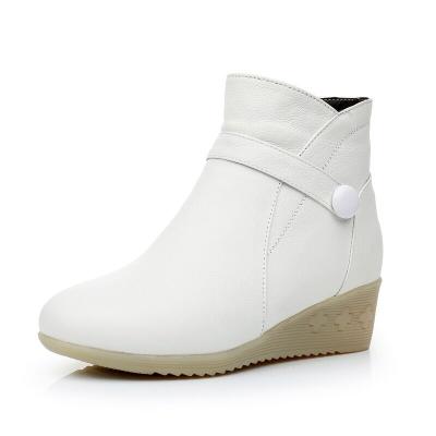 China Wholesale Hot Selling Hot Nurse Cow Leather Factory White Anti Slip Women Anti Slip Hospital Work Shoe for sale