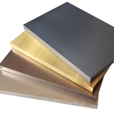 China 8mm 2*4m Metal Honeycomb Panel Aluminum Honeycomb Core Panels Hairline Finish for sale