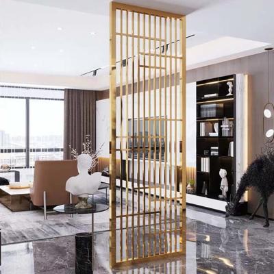 China Brass Rose Gold Mirror Stainless Steel Dividers Brushed Stainless Steel Partitions 304 for sale