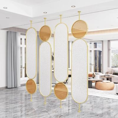 China Black Rose Gold Mirror Stainless Steel Divider Hairline Glass Stainless Steel Partition for sale