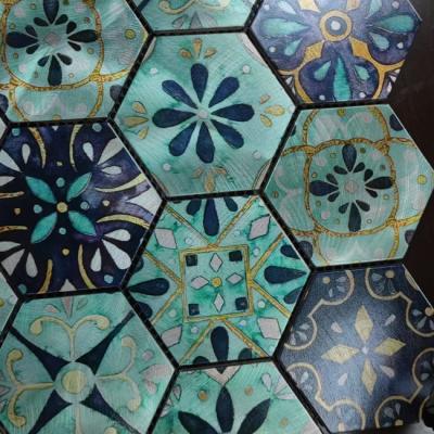 China 304 and 201 Grade Stainless Steel Mosaic Tiles for Resistant and Durable Design for sale