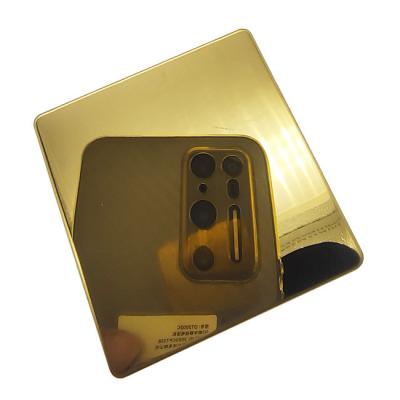 China Gold Color Stainless Steel Sheet Price Inox Mirror Finished Gold Stainless Steel Sheet 304 for sale