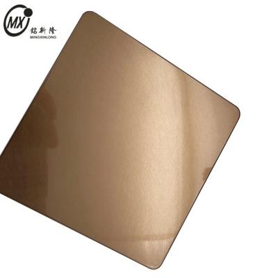 China Ancient Coffee Stainless Steel Vibration PVD Coated Stainless Steel Color Sheets With Anti-Finger Print For Decoration for sale