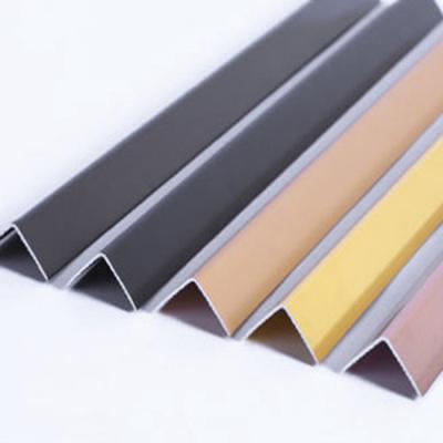 China Stainless Steel Tile Trim T Shape 304 Grade Modern Style Trim Strip Profiles For Edges Decorative for sale